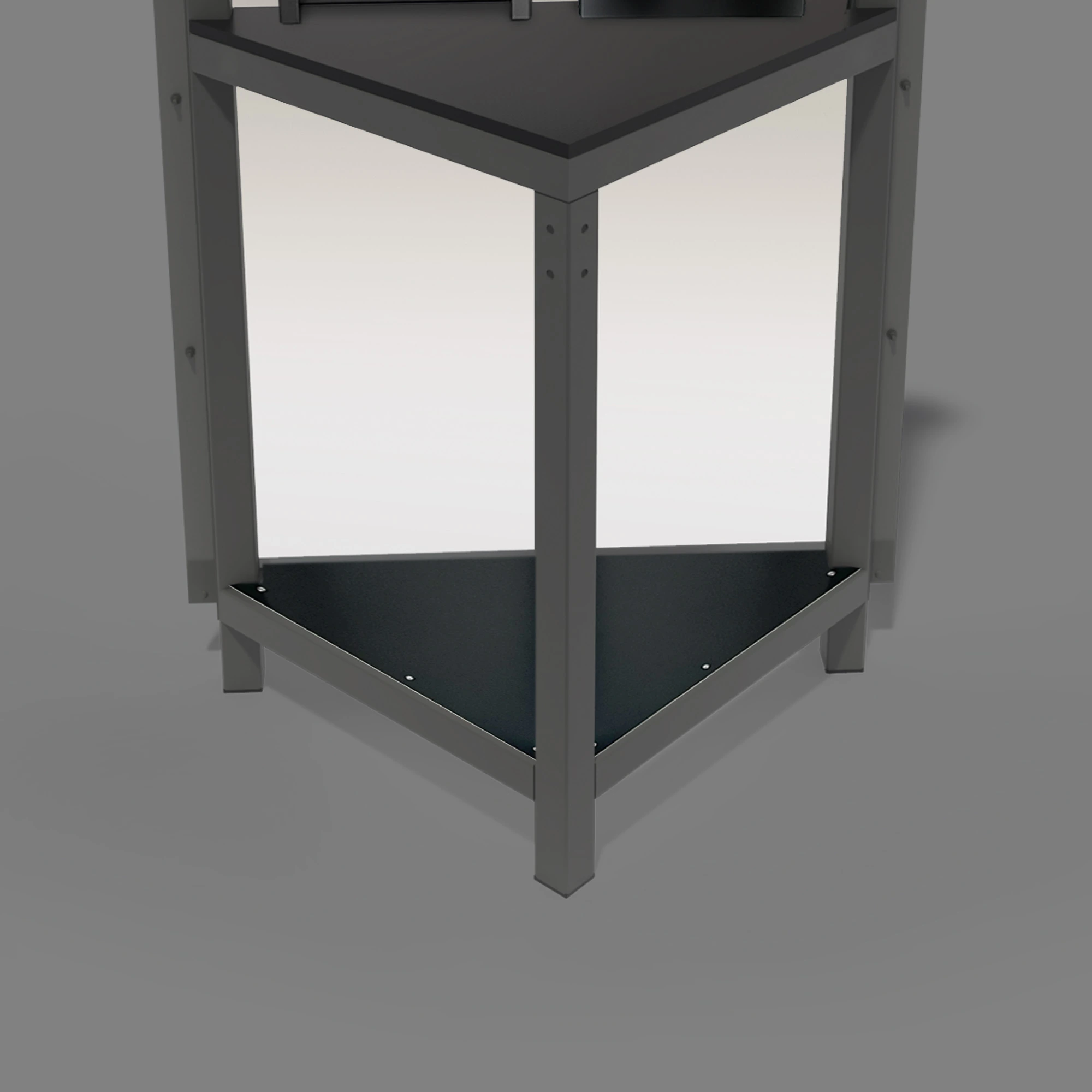Example Image of a klappECKE with a shlef insert.